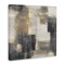 Stupell Industries Rustic Paint Strokes with Glam Undertones Canvas By Hannah Dawson